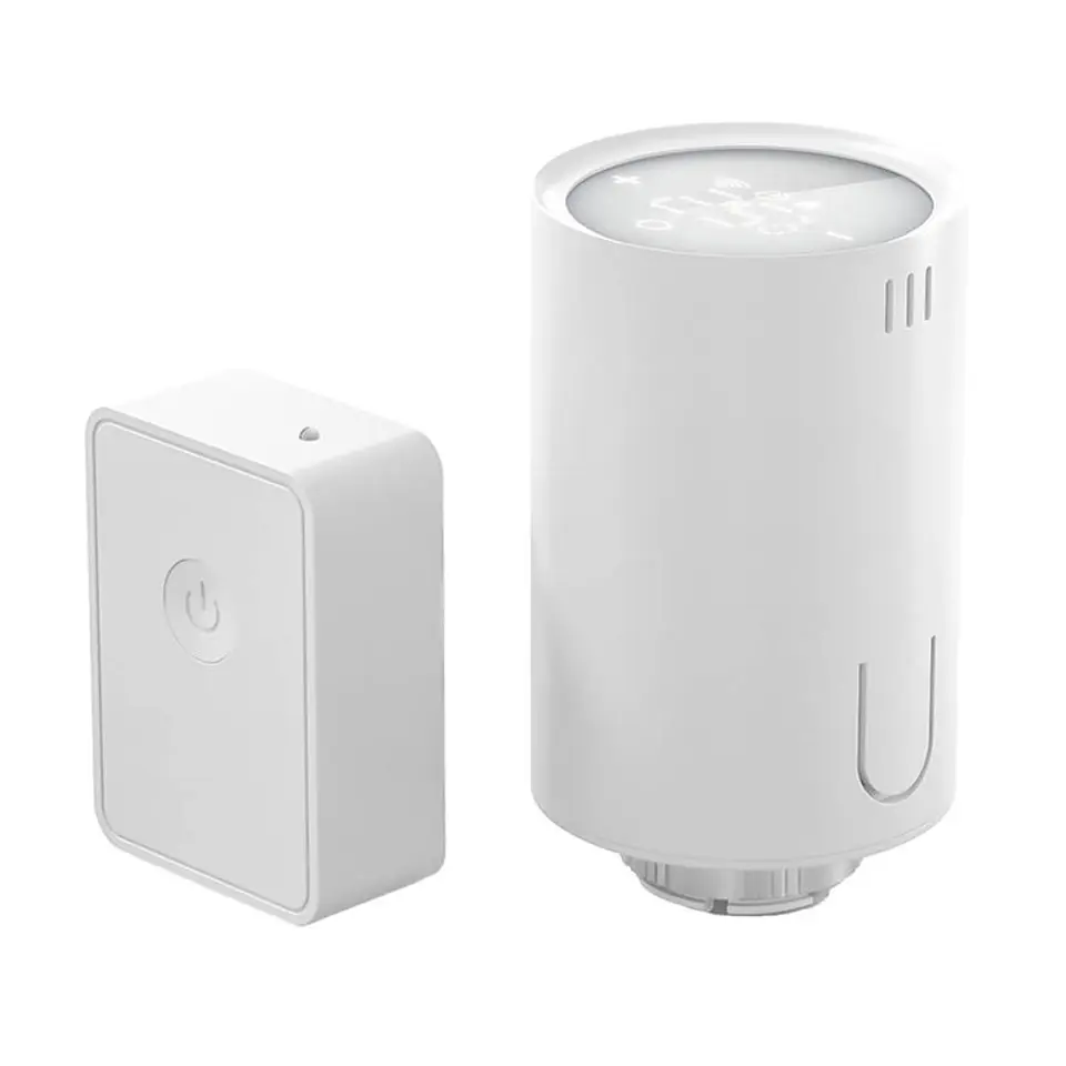 ⁨Inteligentna głowica termostatyczna WiFi Meross MTS150HHK (HomeKit) (zestaw początkowy)⁩ w sklepie Wasserman.eu