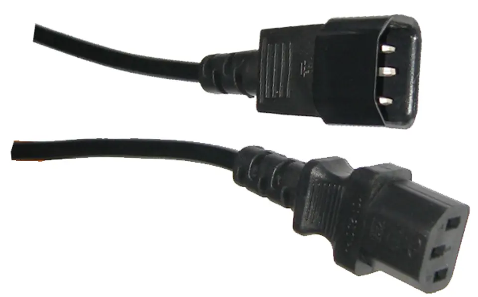 ⁨KPO2770 AC Power Cable for Computer Extension Cord 1.5m⁩ at Wasserman.eu