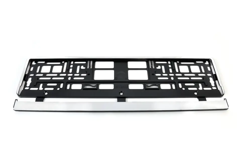 ⁨01164 License plate holder - chrome plate⁩ at Wasserman.eu