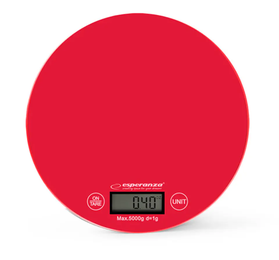 ⁨Digital Kitchen Scale MANGO RED EKS003R⁩ at Wasserman.eu