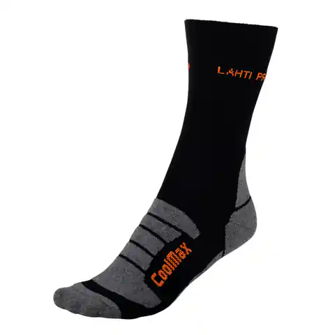 ⁨Socks rob. thermal gray-pom., 1 pair, "39-42", lahti⁩ at Wasserman.eu