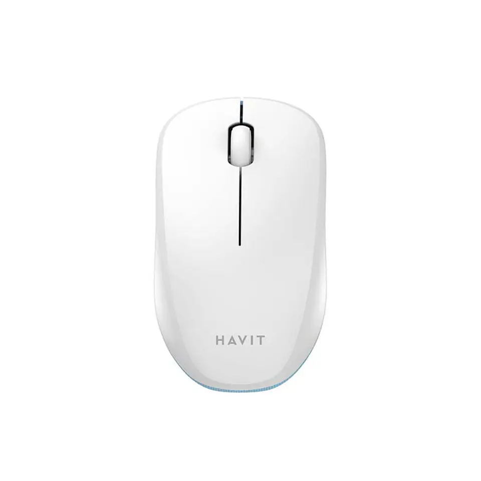 ⁨Wireless Universal Mouse Havit MS66GT-WB (white-blue)⁩ at Wasserman.eu