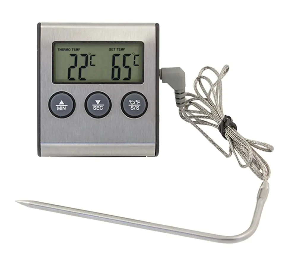 AG254A Termometr lcd do żywności sonda w sklepie Wasserman.eu