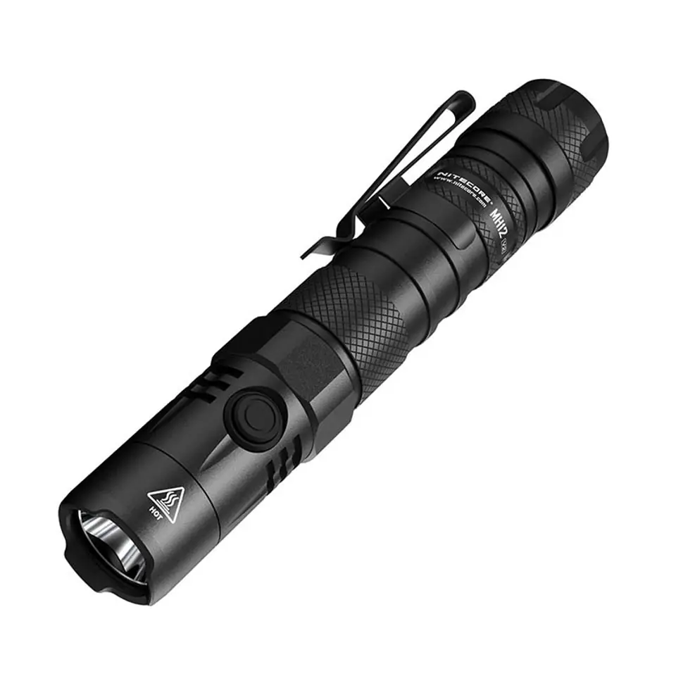 ⁨Nitecore MH12 V2 Flashlight, 1200lm, USB-C⁩ at Wasserman.eu