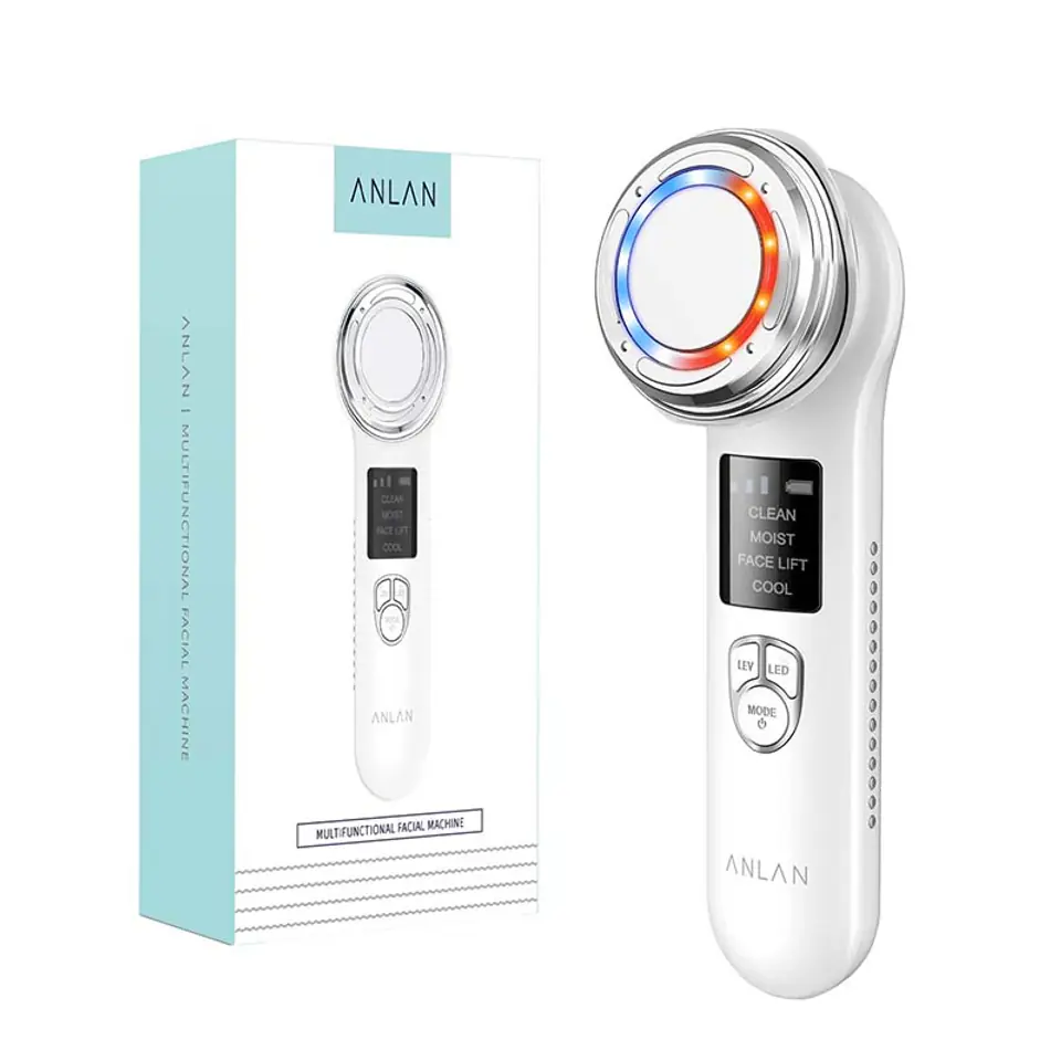 ⁨ANLAN 01-ADRY13-02A Ultrasonic Facial Massager⁩ at Wasserman.eu