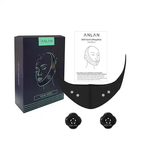 ⁨Maska wyszczuplająca do twarzy ANLAN 01-ASLY11-001⁩ w sklepie Wasserman.eu