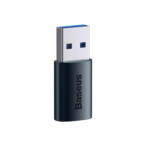 ⁨Adapter USB-A do USB-C Baseus Ingenuity OTG (niebieski)⁩ w sklepie Wasserman.eu