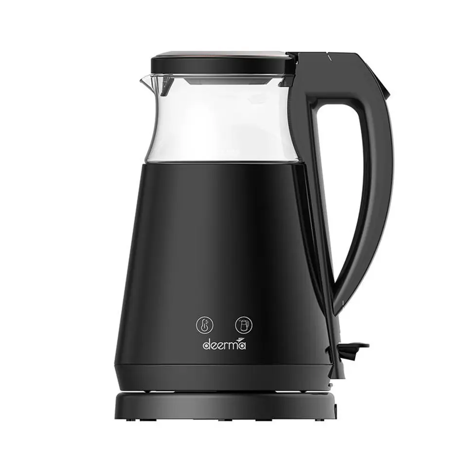 ⁨Electric kettle with temperature control 1.7 l 1700 W Deerma SH90W⁩ at Wasserman.eu