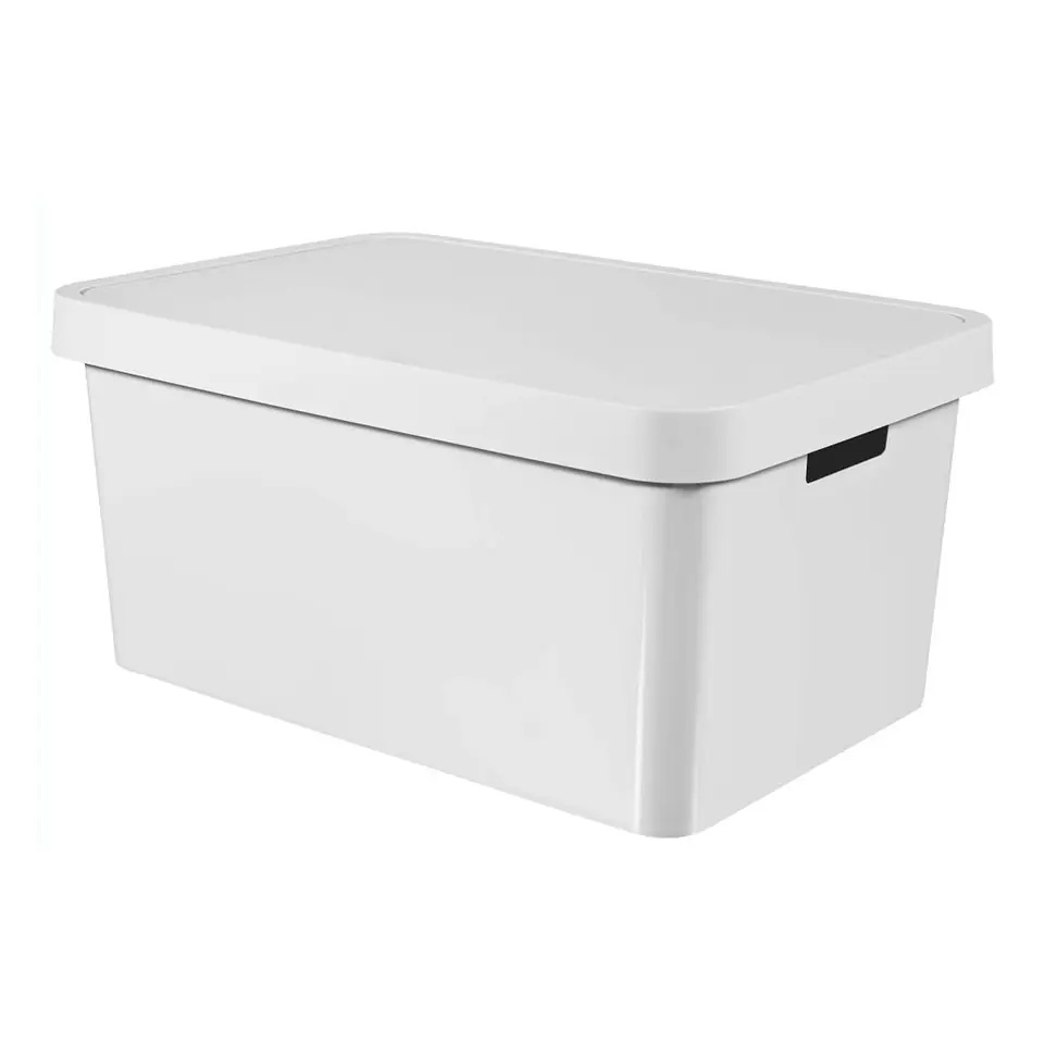 ⁨Container with lid Curver Infinity 45L white⁩ at Wasserman.eu