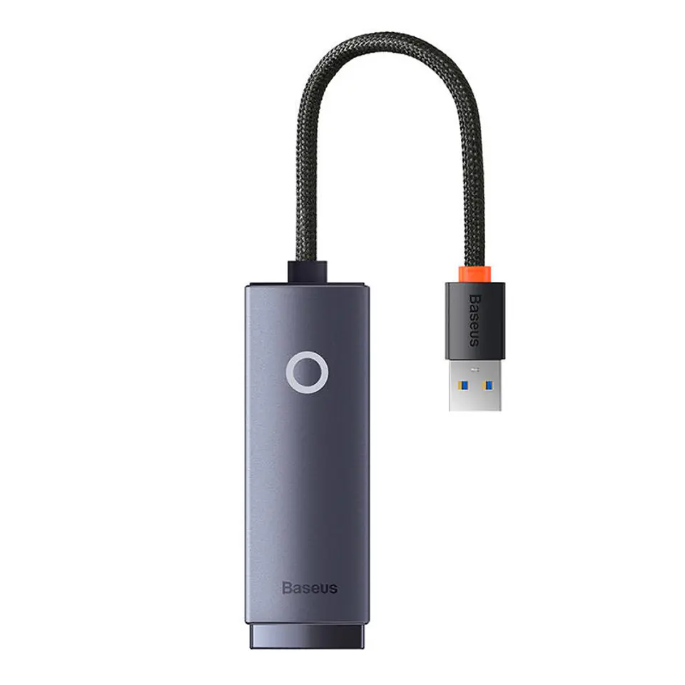 ⁨Baseus Lite Series USB to RJ45 Network Adapter, 1000Mbps (grey)⁩ at Wasserman.eu