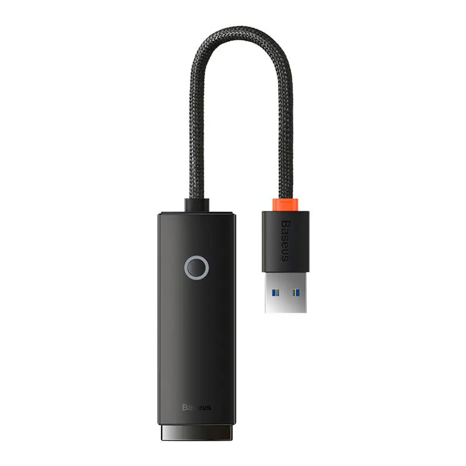 ⁨Baseus Lite Series USB to RJ45 Network Adapter (Black)⁩ at Wasserman.eu