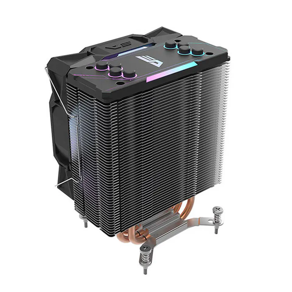 ⁨Chłodzenie aktywne do procesora Darkflash S11 Pro ARGB (radiator + wentylator 120x130) czarne⁩ w sklepie Wasserman.eu