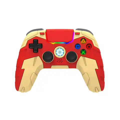 ⁨Wireless controller / GamePad iPega PG-P4020A touchpad PS4 (red)⁩ at Wasserman.eu