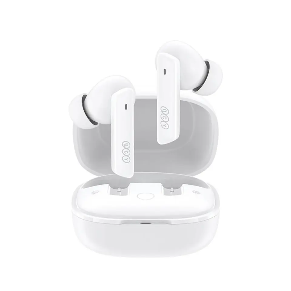 ⁨TWS QCY HT05, ANC headphones (white)⁩ at Wasserman.eu