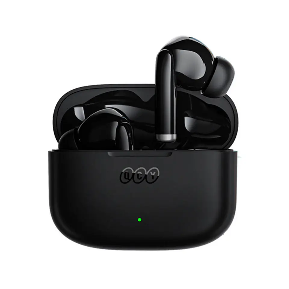 ⁨TWS QCY T19 headphones (black)⁩ at Wasserman.eu