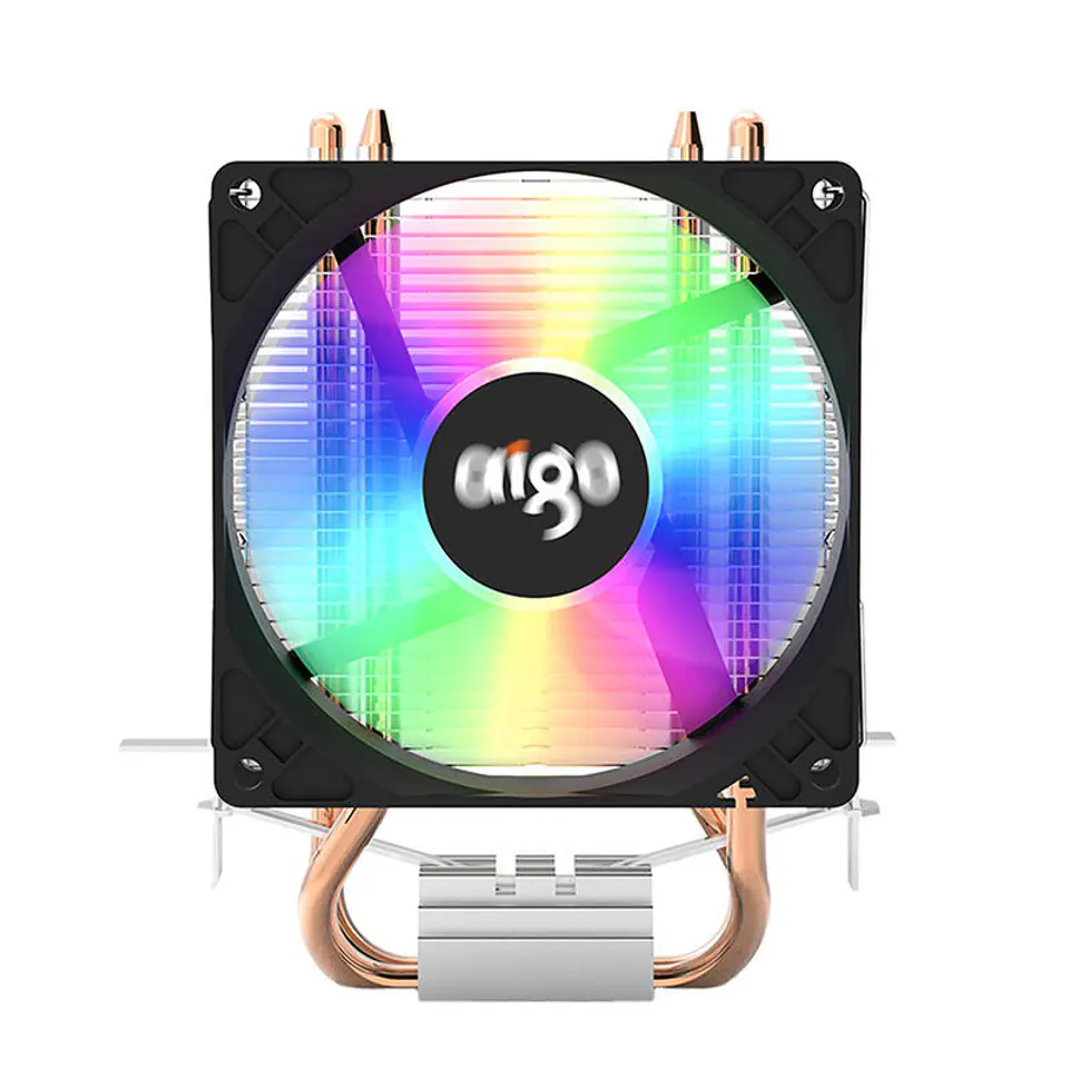 ⁨Active cooling for Aigo ICE 200 LED processor (heatsink + fan black)⁩ at Wasserman.eu