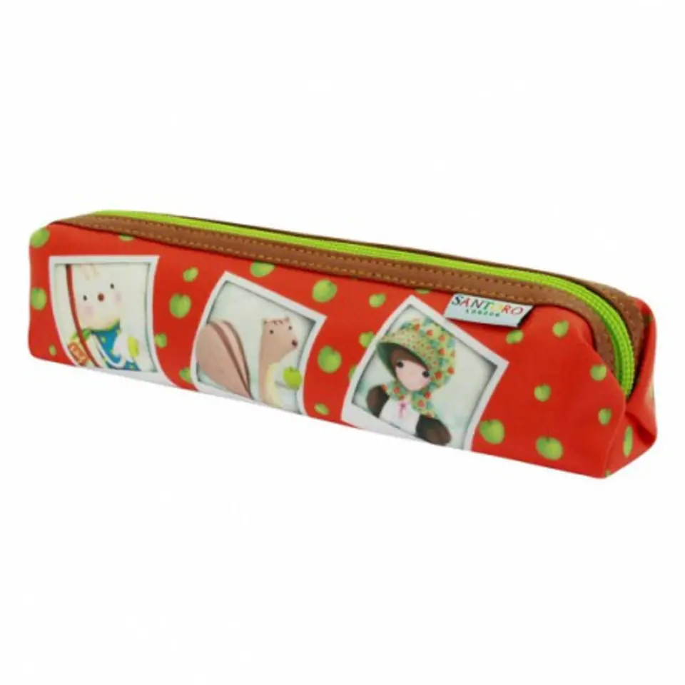 ⁨Coated rectangular pencil case - kori kumi - an apple a day⁩ at Wasserman.eu