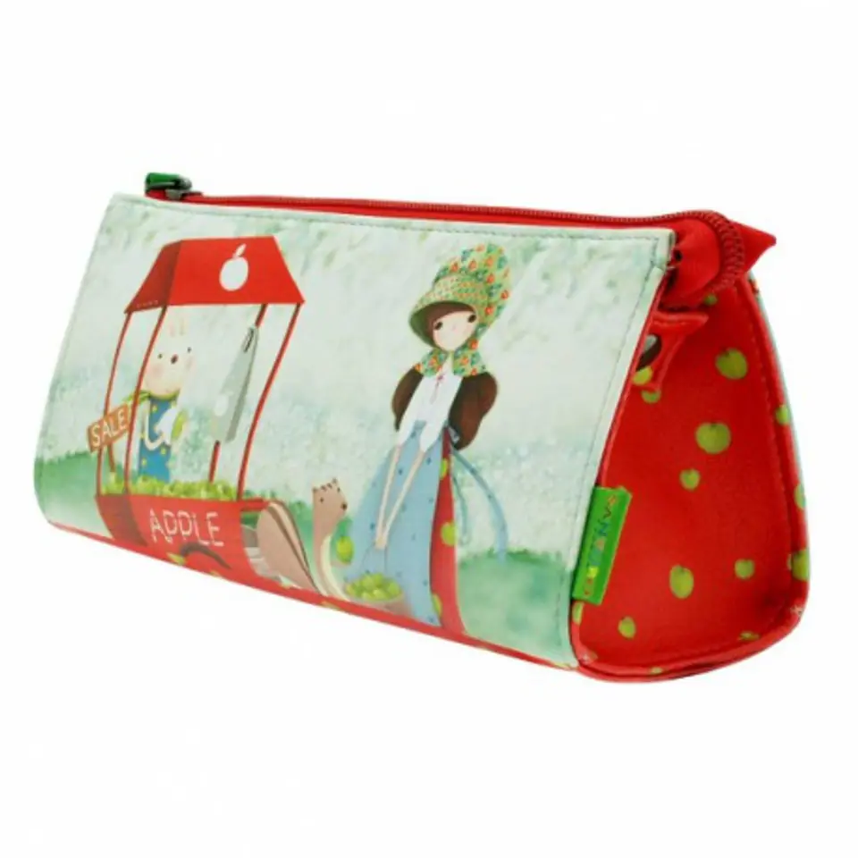 ⁨Large opening cosmetic bag - kori kumi - an apple a day⁩ at Wasserman.eu