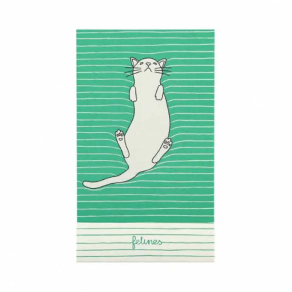 ⁨Notes - cats - feline fine - bold green⁩ at Wasserman.eu