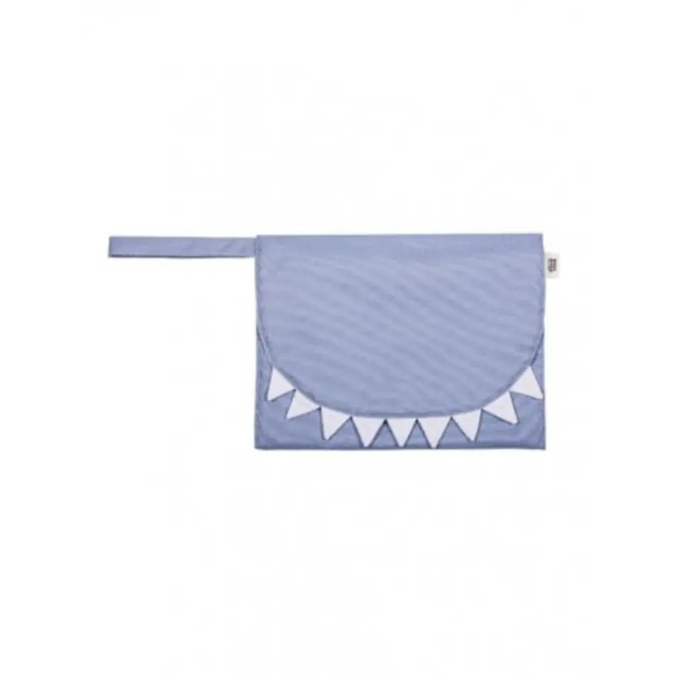 ⁨Baby bites travel changing table shark slate blue⁩ at Wasserman.eu