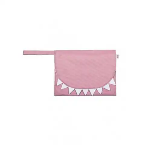 ⁨Baby bites przewijak podróżny shark pink⁩ w sklepie Wasserman.eu