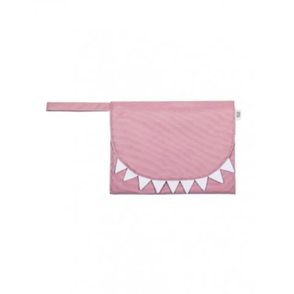 ⁨Baby bites przewijak podróżny shark pink⁩ w sklepie Wasserman.eu