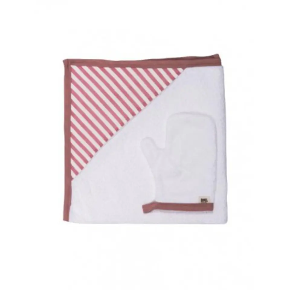 ⁨Baby bites towel with hood 85 x 85 cm + washcloth⁩ at Wasserman.eu