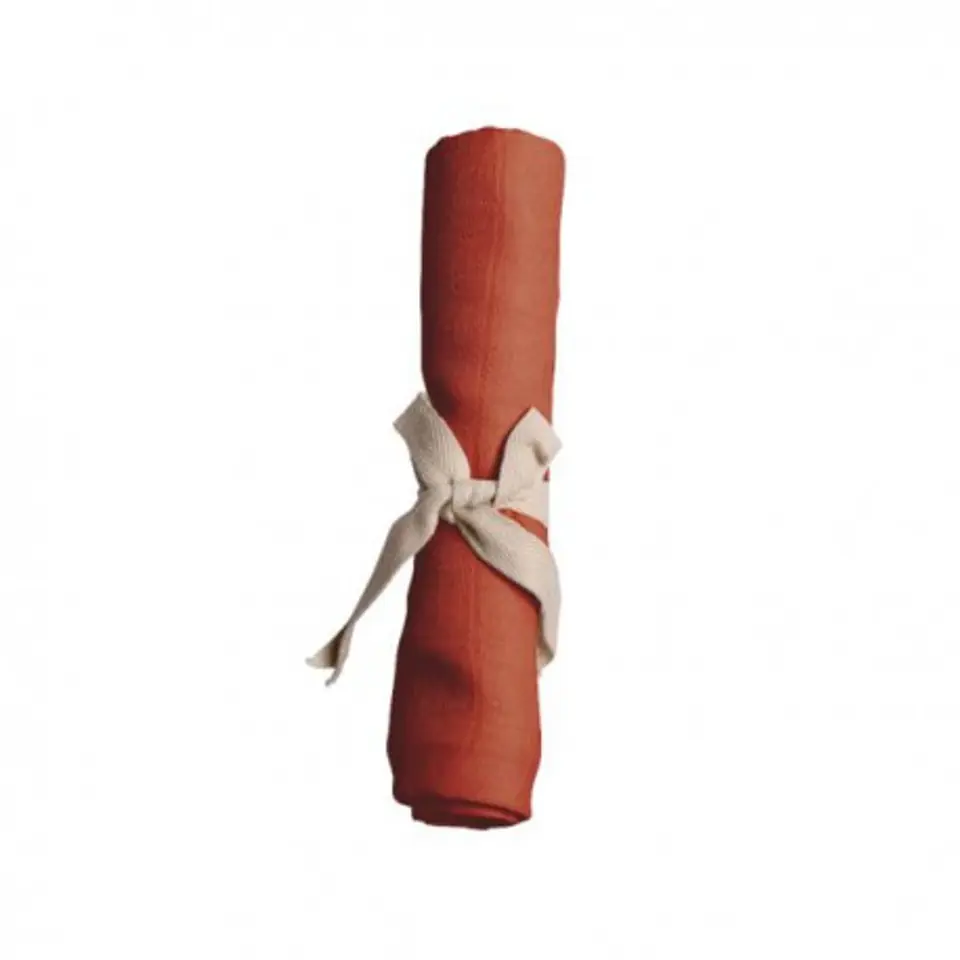 ⁨Filibabba muslin diaper 65 x 65 cm rust⁩ at Wasserman.eu