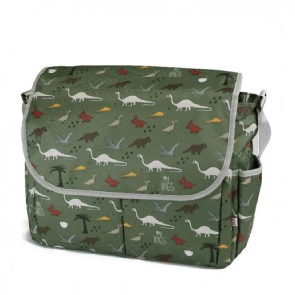 ⁨My bag's flap bag dino's⁩ at Wasserman.eu