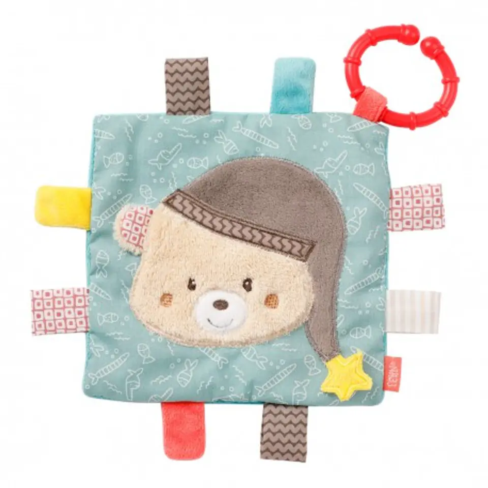 ⁨Baby fehn, bruno, pendant, sensory cloth, teddy bear⁩ at Wasserman.eu