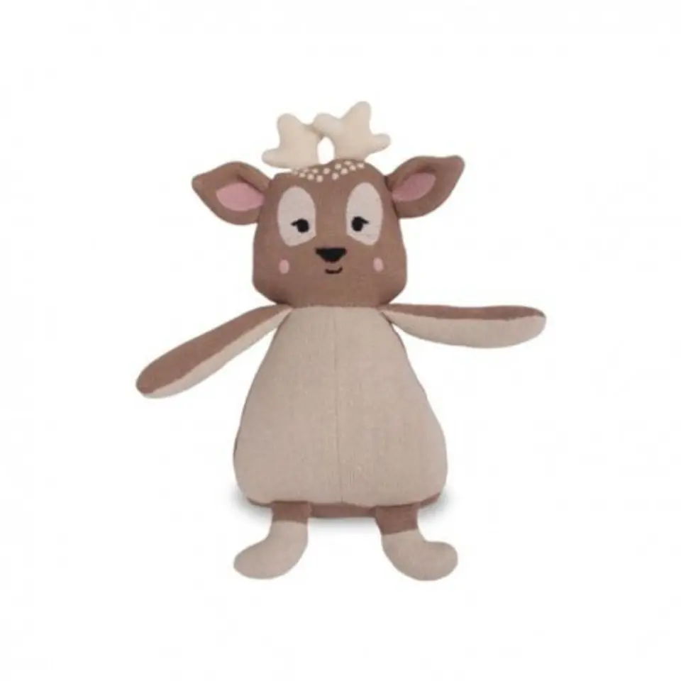 ⁨Filibabba plush fawn bea mascot⁩ at Wasserman.eu