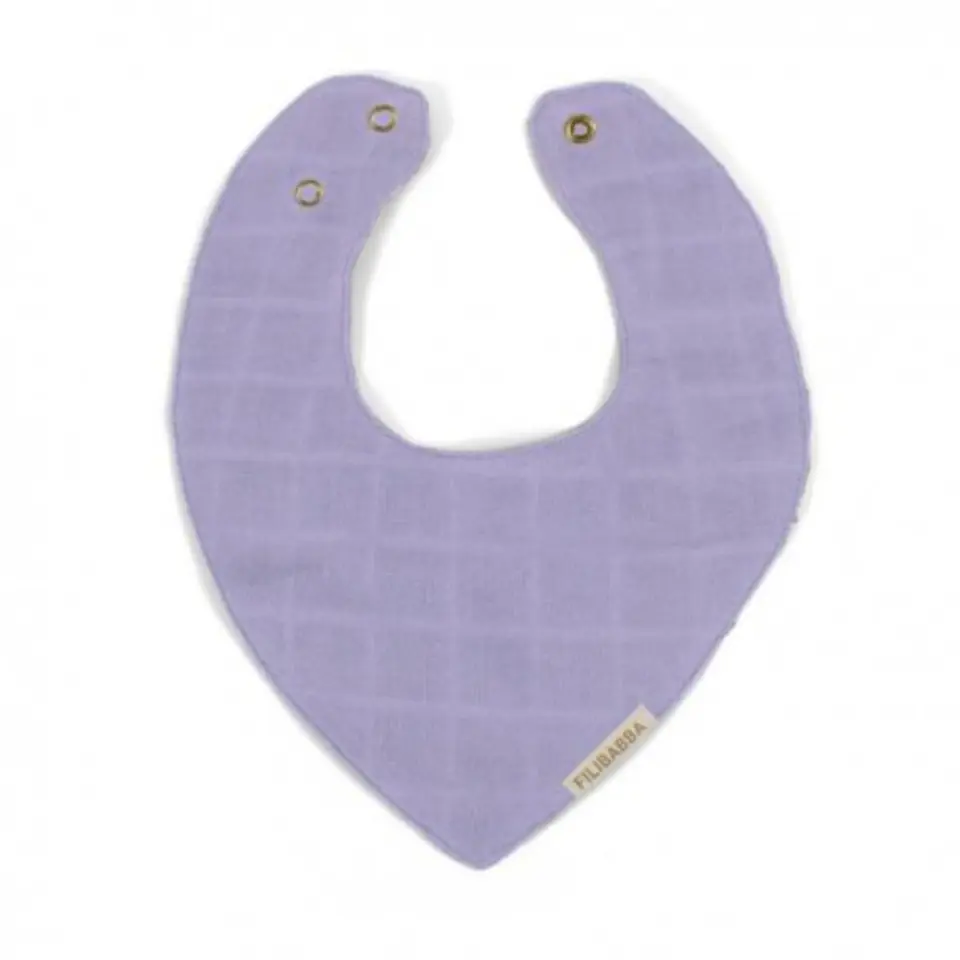 ⁨Filibabba muslin bib fresh violet⁩ at Wasserman.eu