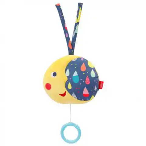 ⁨Mascot with music box, moon from the collection: colorful⁩ at Wasserman.eu