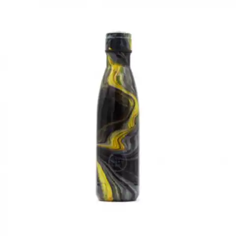 ⁨Cool bottles butelka termiczna 500 ml triple cool czarno zielona⁩ w sklepie Wasserman.eu