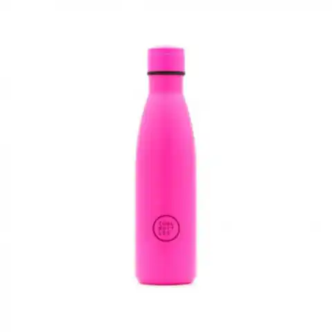 ⁨Cool bottles butelka termiczna 500 ml triple cool neonowo różowa⁩ w sklepie Wasserman.eu