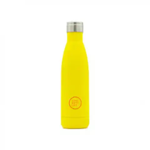 ⁨Cool bottles thermal bottle 500 ml triple cool yellow⁩ at Wasserman.eu