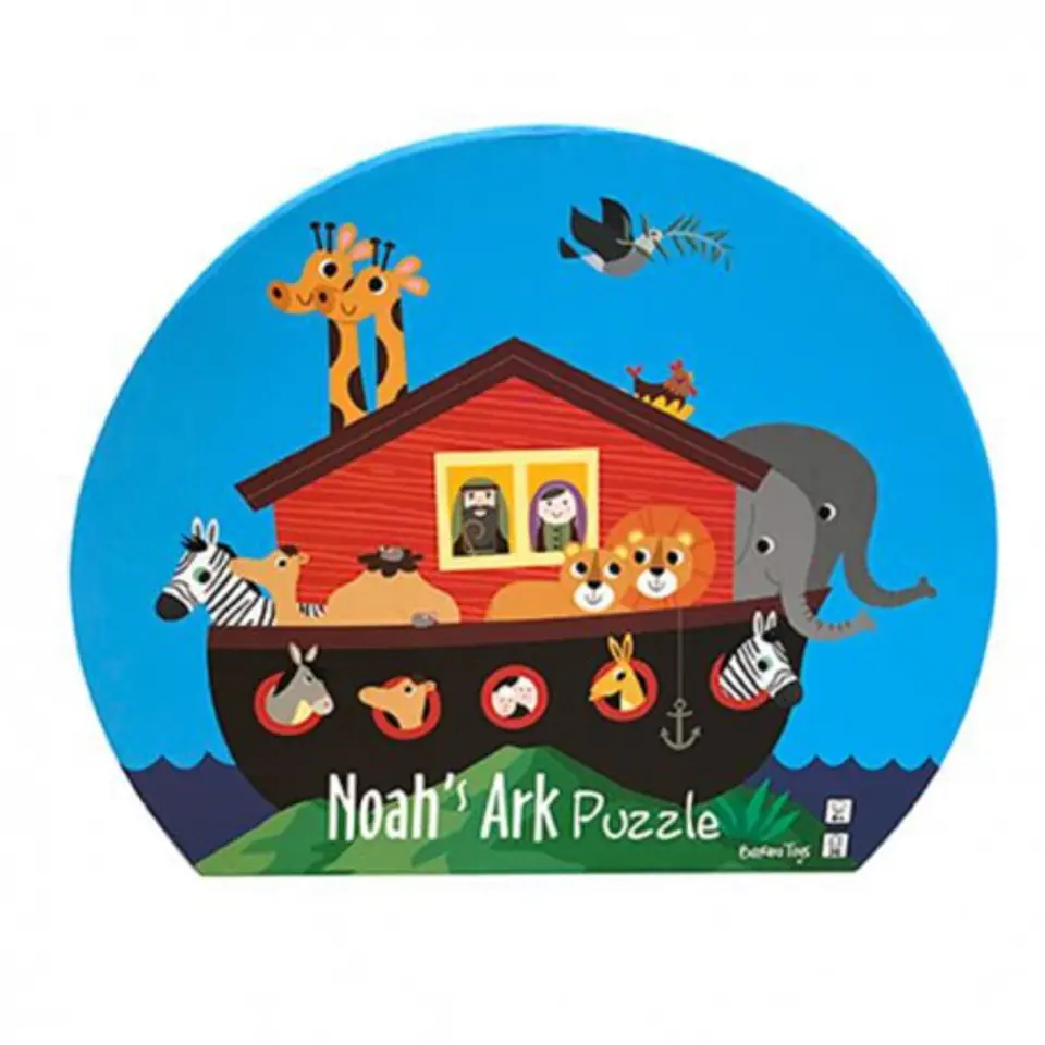 ⁨Puzzle dla dzieci w ozdobnym pudełku, 36 el., arka⁩ w sklepie Wasserman.eu