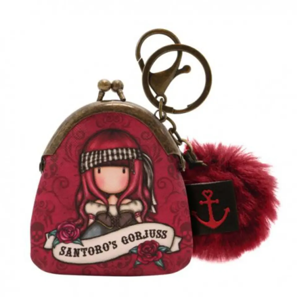 ⁨Purse, key ring - gorjuss pirates - mary rose⁩ at Wasserman.eu