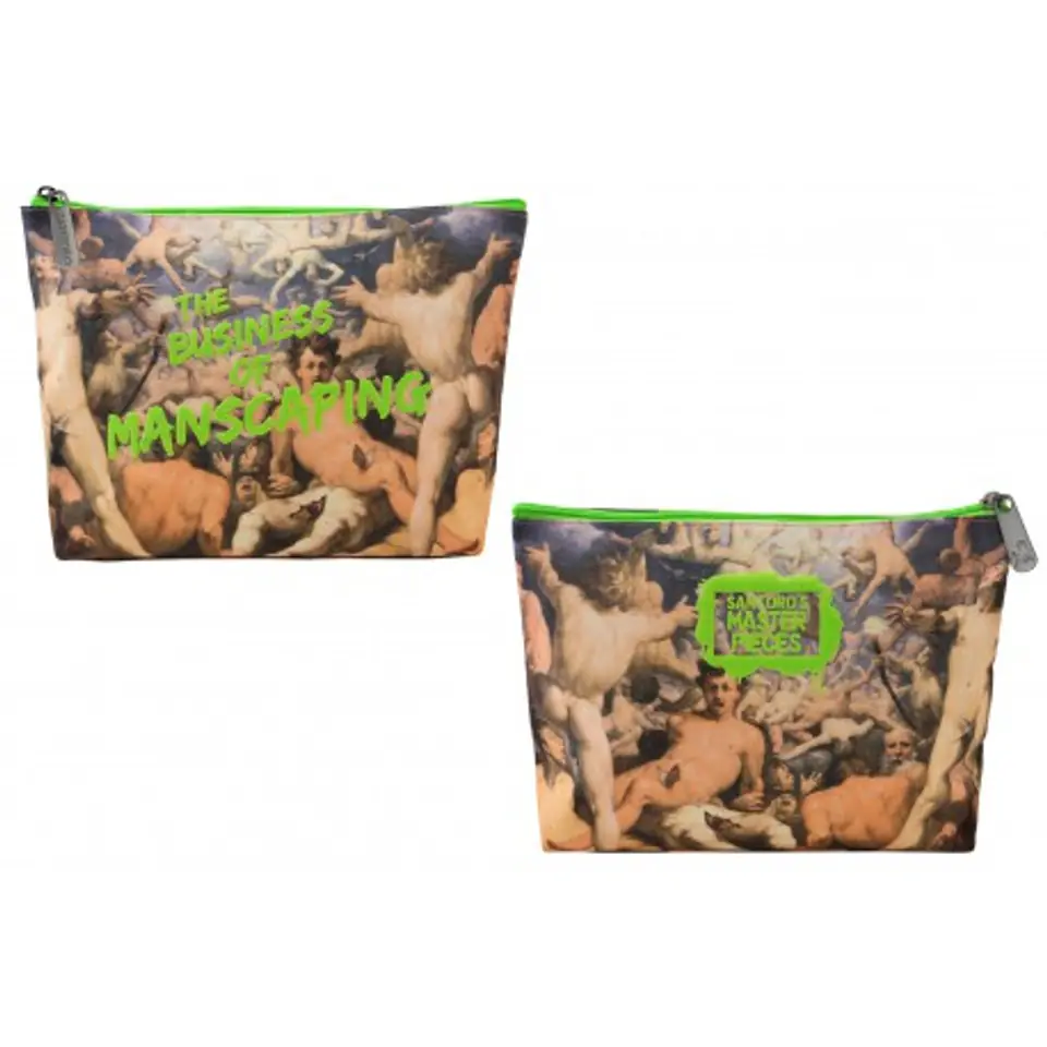 ⁨Large cosmetic bag, sachet - masterpieces - manscaping⁩ at Wasserman.eu