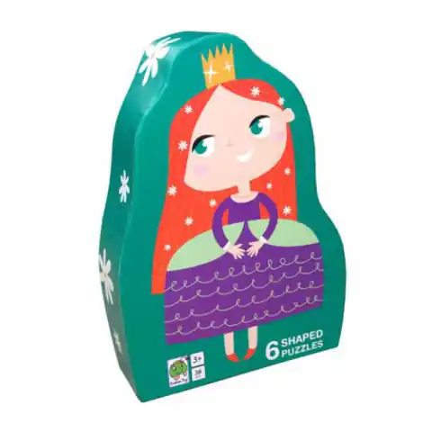 ⁨Puzzles for children in a decorative box, princess,⁩ at Wasserman.eu