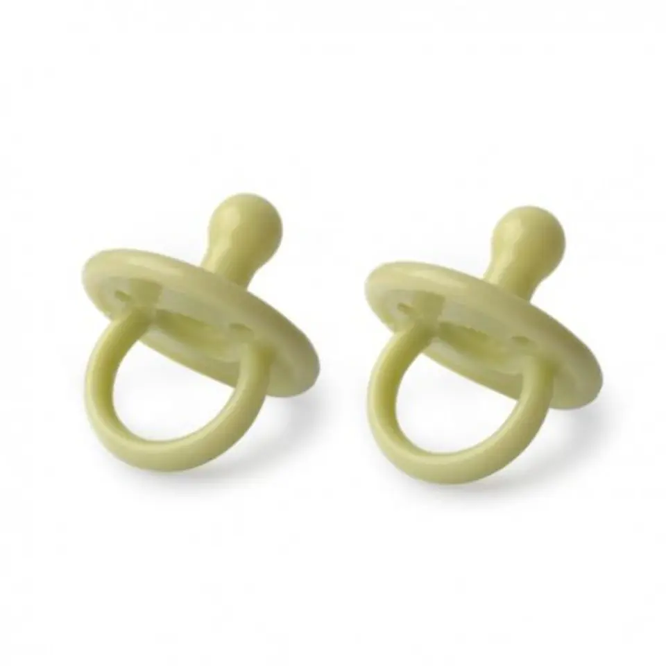 ⁨Filibabba silicone pacifiers 2 pcs. 0m+ pistachio⁩ at Wasserman.eu