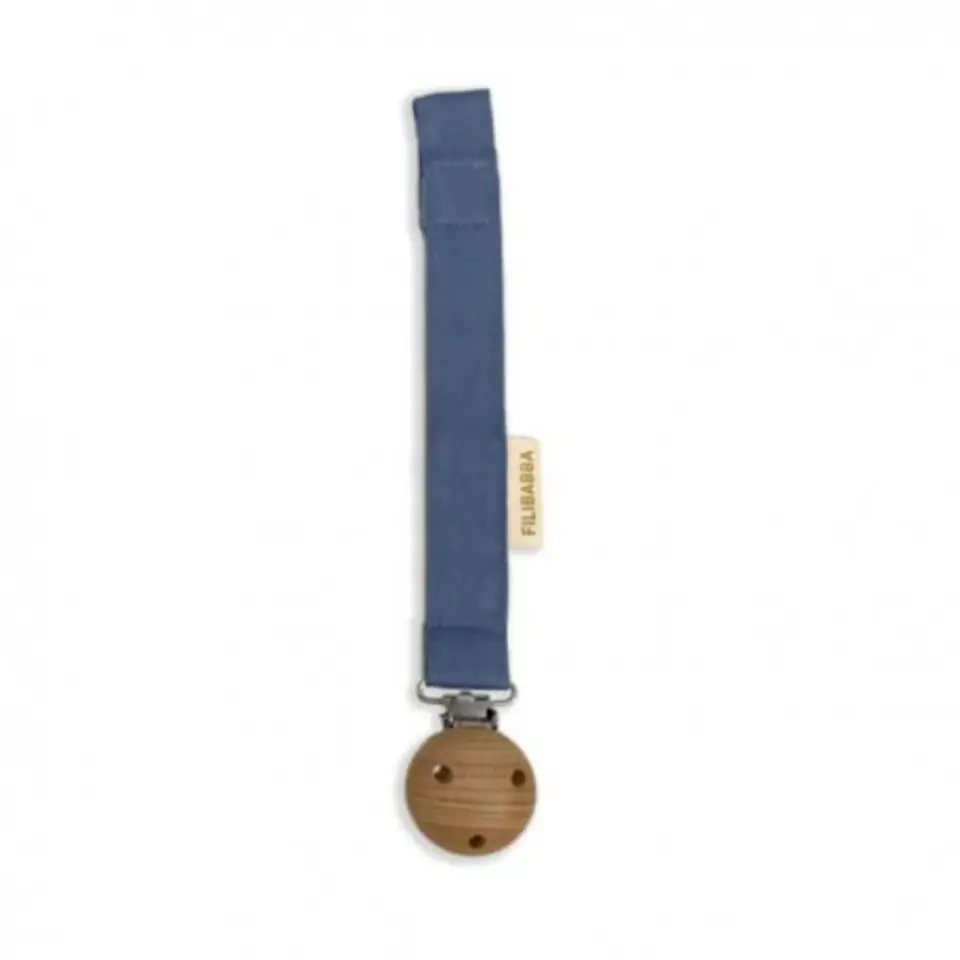 ⁨Filibabba Velcro nipple pendant warm blue⁩ at Wasserman.eu