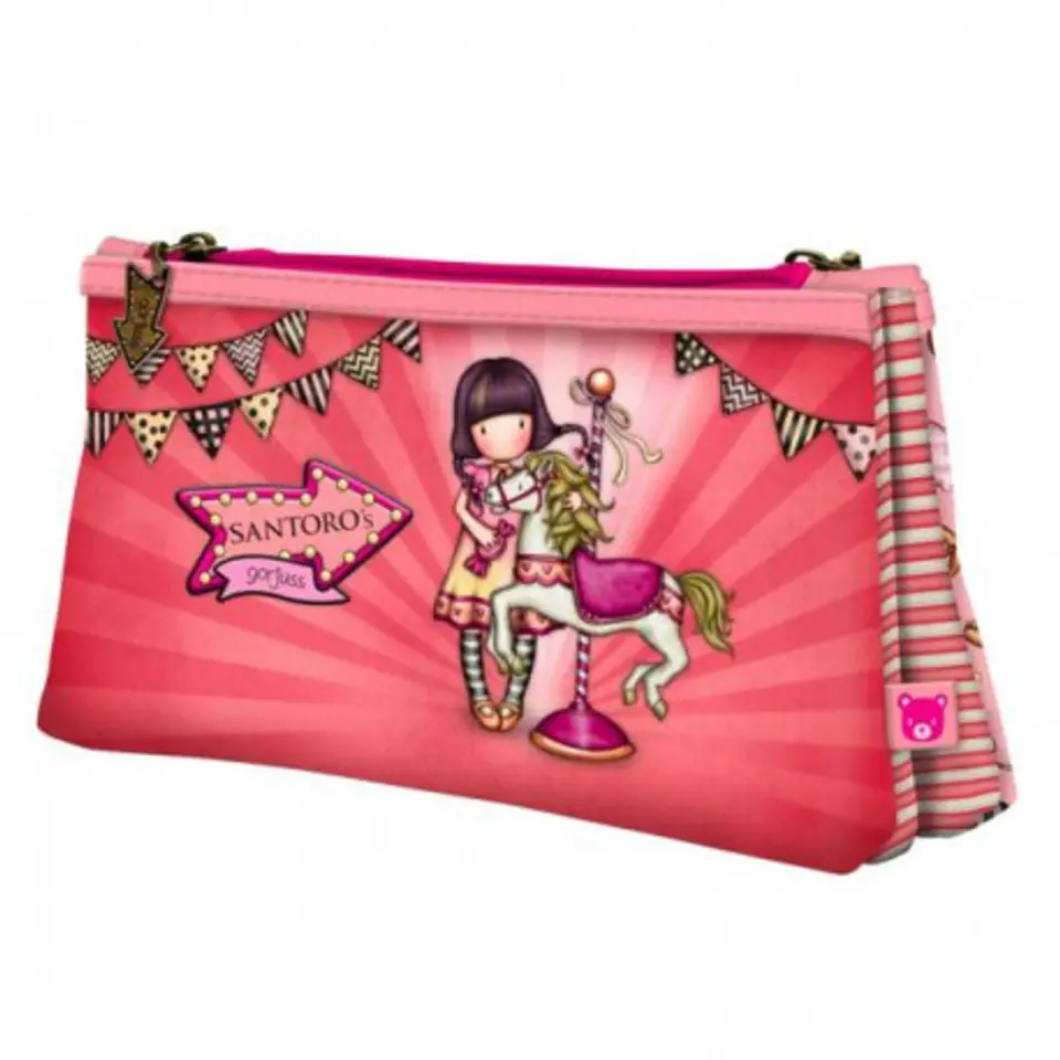 ⁨Double pencil case, cosmetic bag, sachet – gorjuss carousel⁩ at Wasserman.eu