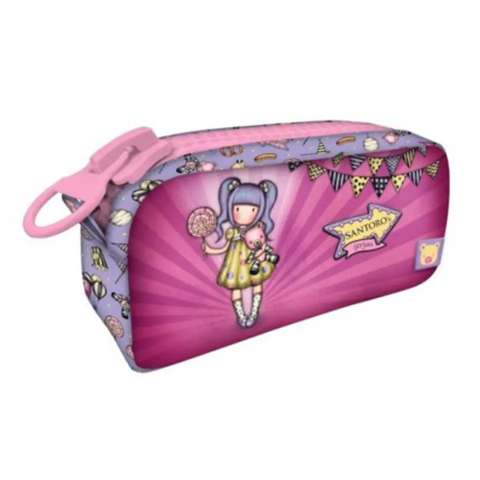 ⁨Pencil case with a large zipper, cosmetic bag - gorjuss - first prize⁩ at Wasserman.eu