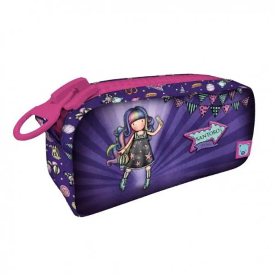 ⁨Pencil case with a large zipper, cosmetic bag - gorjuss - up and away⁩ at Wasserman.eu