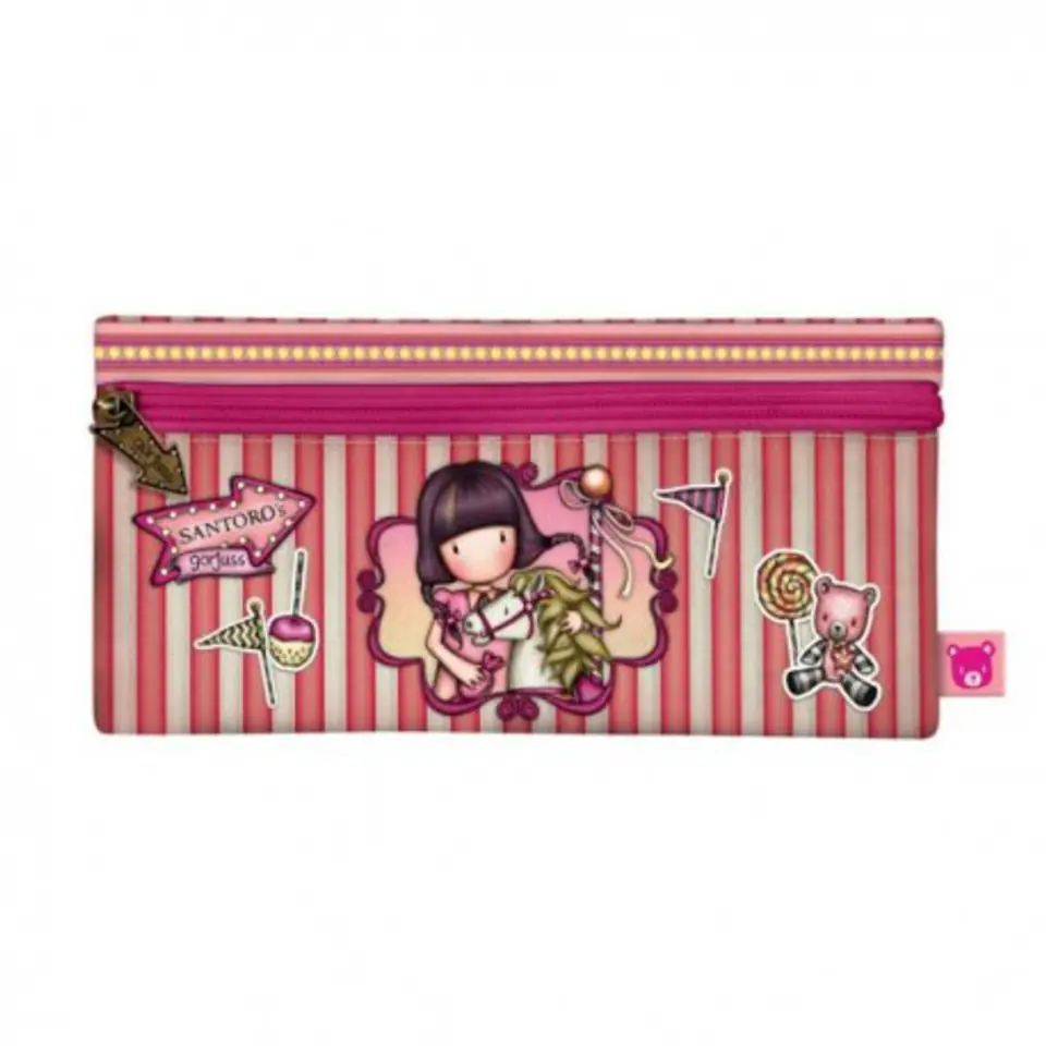 ⁨Pencil case, cosmetic bag, sachet - gorjuss - carousel⁩ at Wasserman.eu