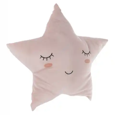 ⁨Poduszka dekoracyjna Pink Star dziecięca⁩ w sklepie Wasserman.eu