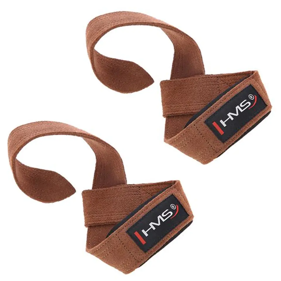 ⁨F4435 TRAINING STRAPS FOR DEADLIFT LEATHER HMS⁩ at Wasserman.eu