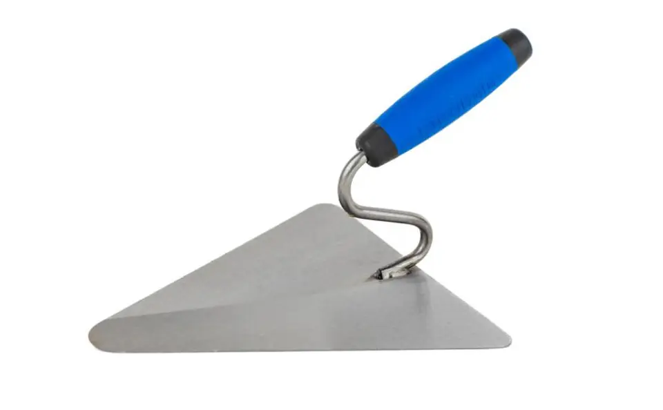 ⁨TRIANGULAR STEEL TROWEL 200*190MM⁩ at Wasserman.eu