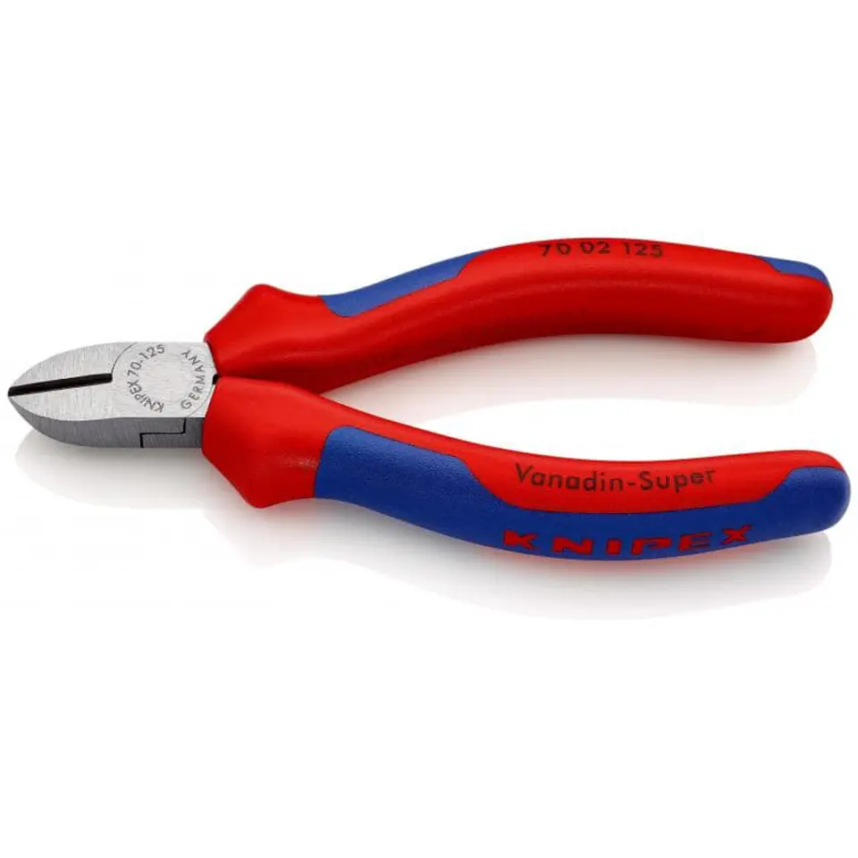 ⁨SIDE CUTTING PLIERS 125MM, COATED⁩ at Wasserman.eu